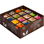 Organizador Calcetines Café - Imagen 4